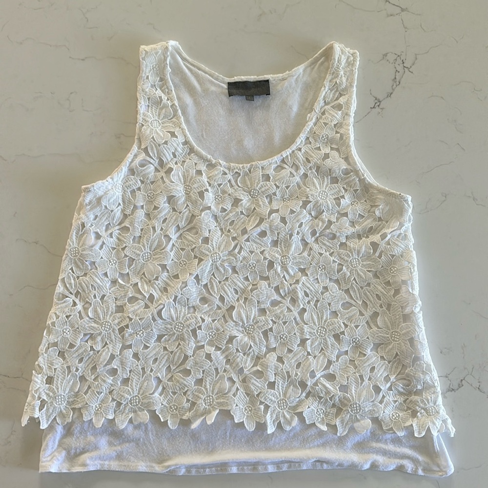 Sunday in Brooklyn Crochet tank